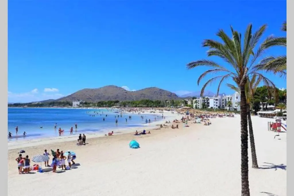 Apartment Francesca Beach With Pool In Playa De Alcudia  Alcúdia